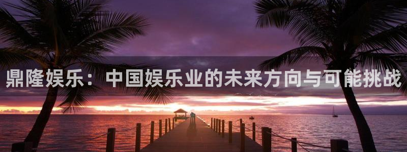 壹号大舞台官网入口：鼎隆娱乐：中国娱乐业的未来方向与可能挑战